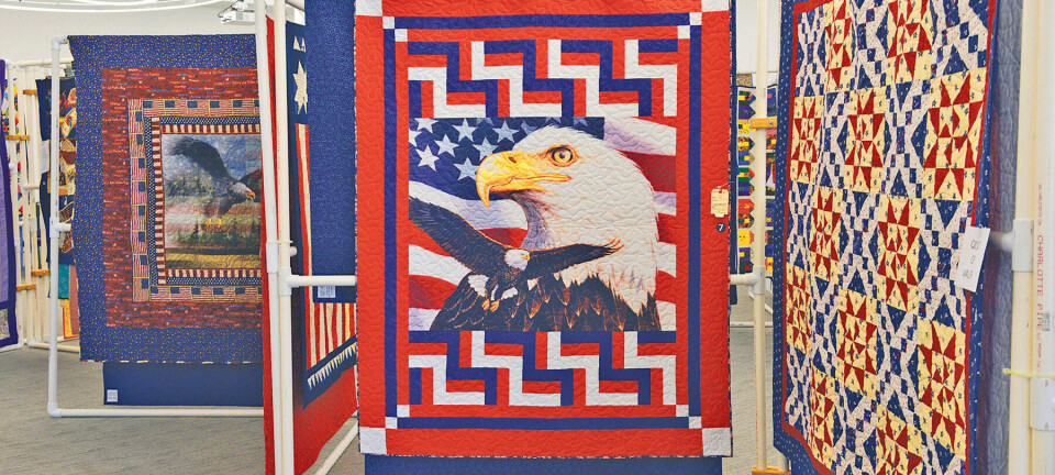 Fiber Arts Guild honors veterans with quilts of valor