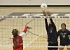 PHOTO GALLERY: Alamo Navajo battles Logan at state volleyball tournament
