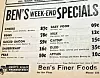 Rewind BEN’S FINER FOODS
