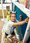 PHOTO GALLERY: Macy’s Children’s Center gets a new mural