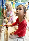 PHOTO GALLERY: Macy’s Children’s Center gets a new mural