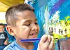 PHOTO GALLERY: Macy’s Children’s Center gets a new mural