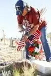 Magdalena community celebrates Memorial Day sprucing up cemetery