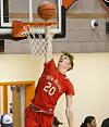 PHOTO GALLERY: Magdalena’s New Mexico All-Stars D’Shaun Vinyard and Kael Stephens slam dunking