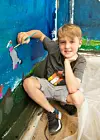 PHOTO GALLERY: Macy’s Children’s Center gets a new mural