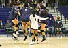 PHOTO GALLERY: Alamo Navajo battles Logan at state volleyball tournament
