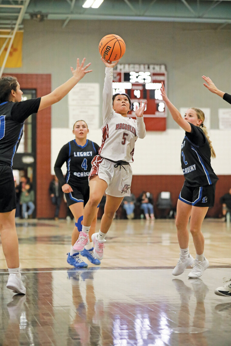 Magdalena Steer Stampede basketball tournament