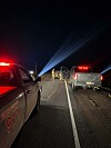 High-speed pursuit of stolen car ends in fire near Catron-Socorro ...