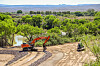 Contruction at Newberry Pond underway